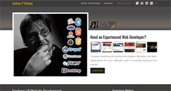 Desktop Screenshot of andrewpwatson.com